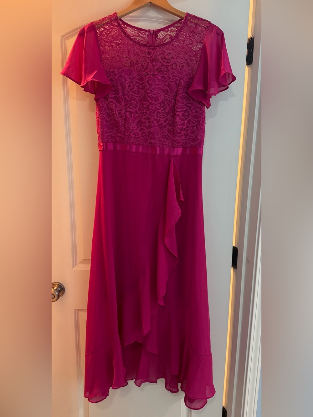 BeryLove - Women’s Fuschia Rose Dress
